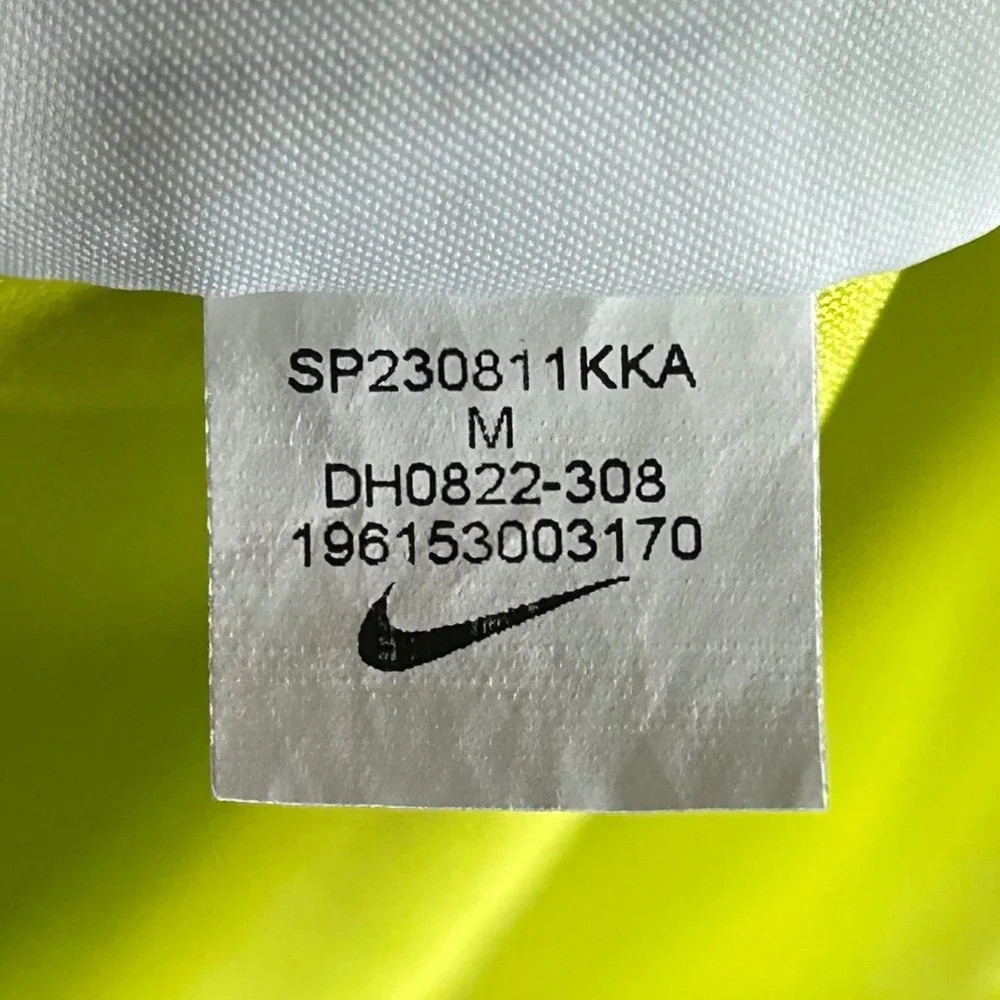 Nike Dri-FIT Mens Performance Polo Shirt Volt Yellow DH0822-308 Medium